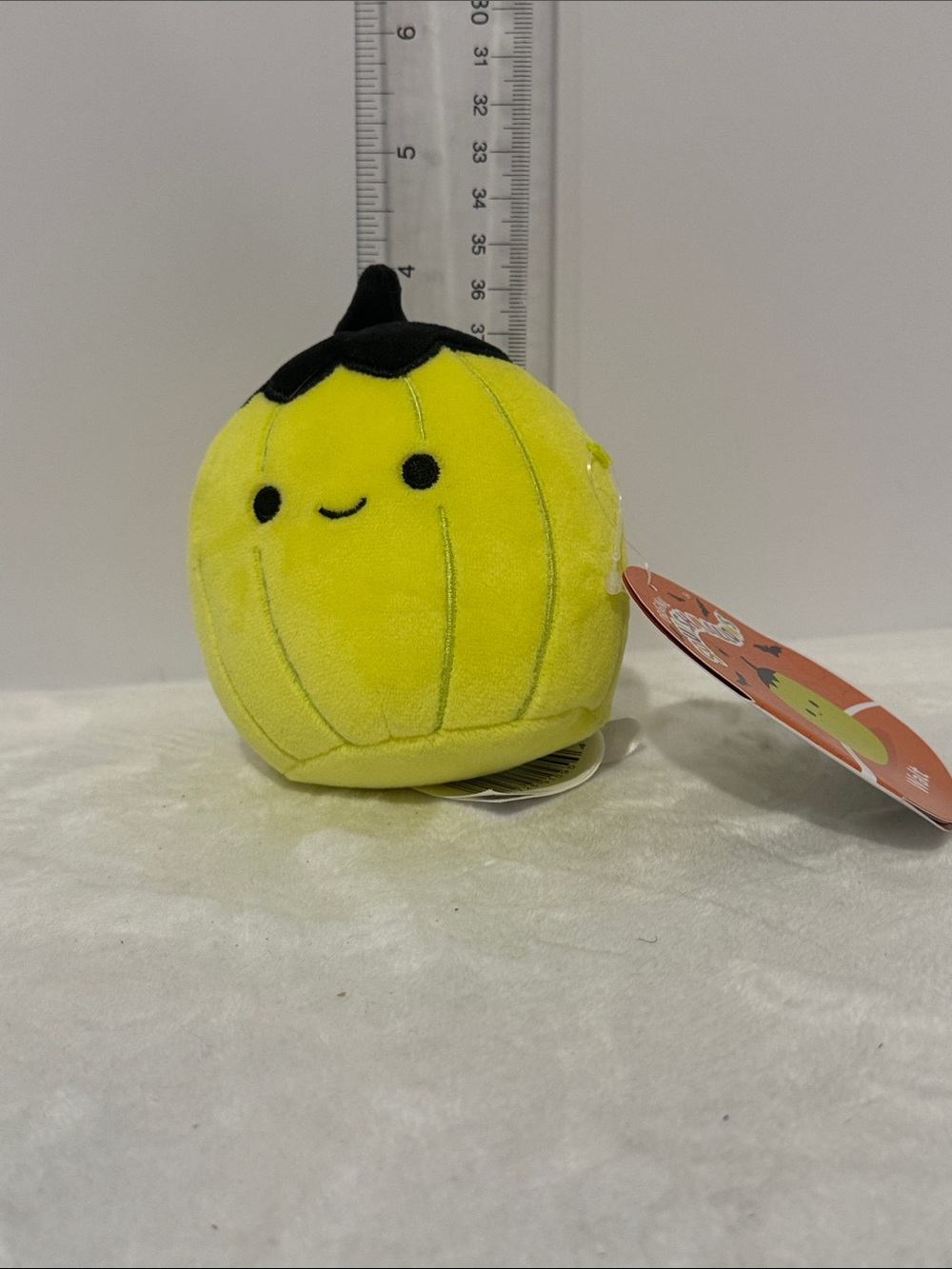 Original Squishmallows Halloween 4" Walt The Yellow Pumpkin New NWT
